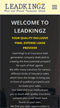 Mobile Screenshot of leadkingz.com